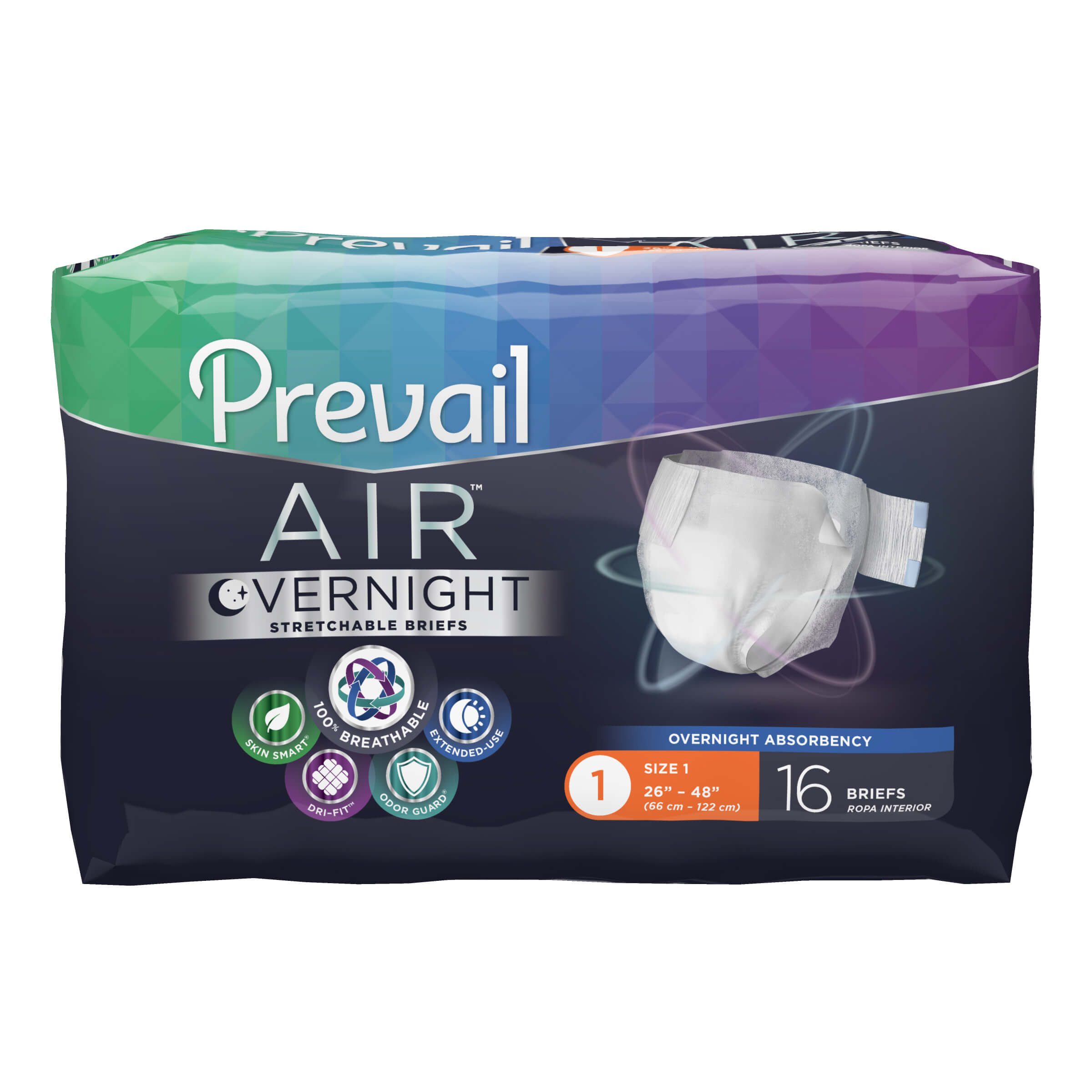 Prevail Men's Overnight Underwear, MedProDirect Canada